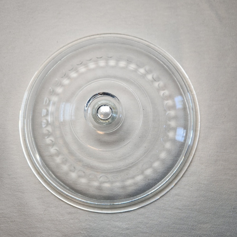 WAGNER WARE C-8 Glass Lid Replacement 10.5 Inch Round Self Basting Cover Clear